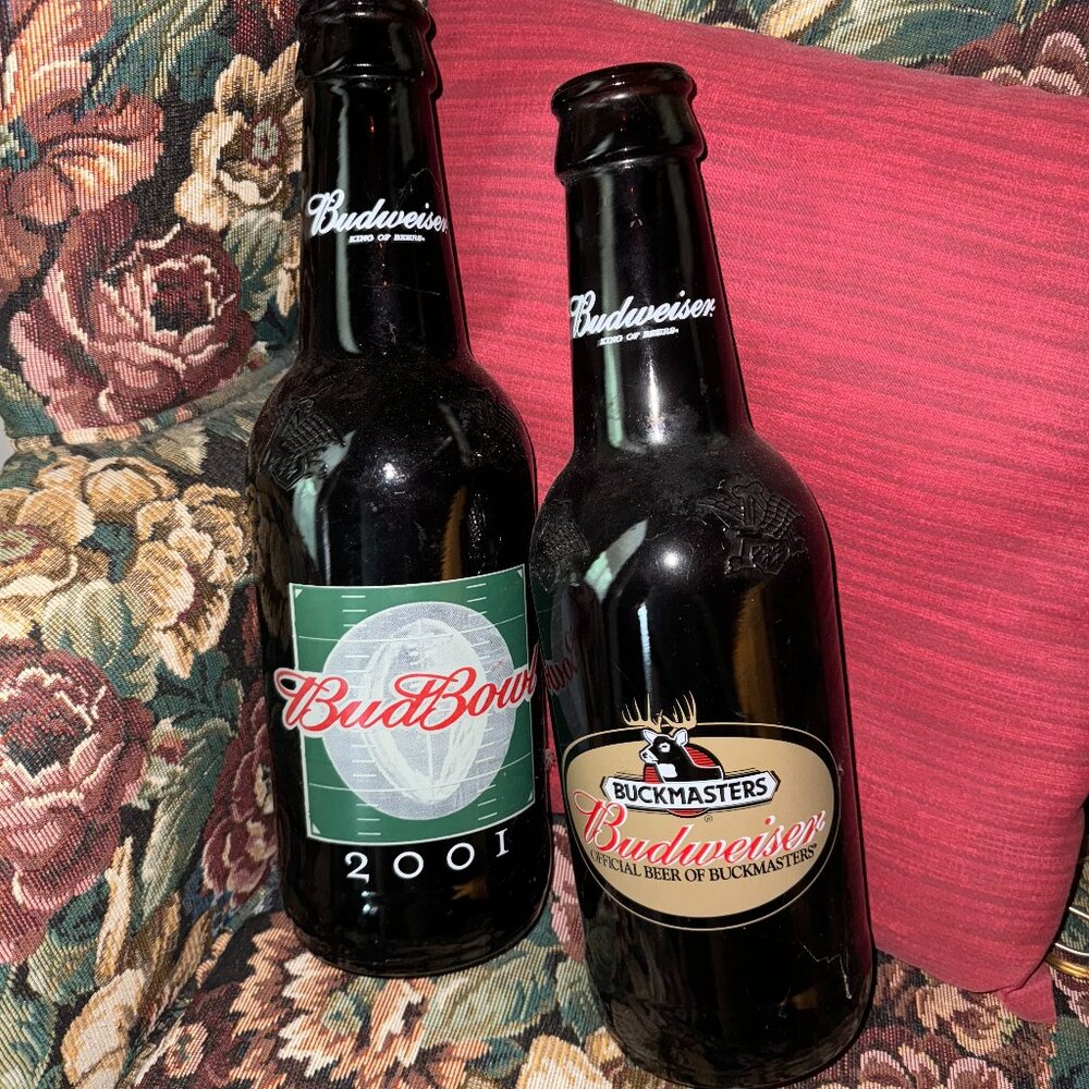 Budweiser Liter Glass Bottles